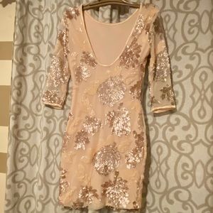 Elegant Sparkly short Dress